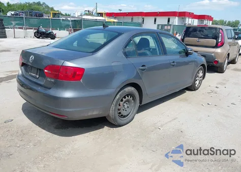 2012 Volkswagen Jetta 2.5L Se из США, поврежденный, VIN 3VWDP7AJ4CM323219